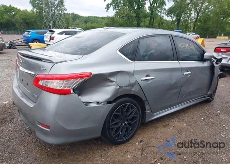 2013 Nissan Sentra Sr из США, поврежденный, VIN 3N1AB7AP6DL619488